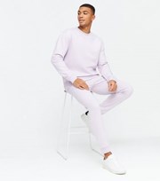 New Look Lilac Jersey Cuffed Joggers
